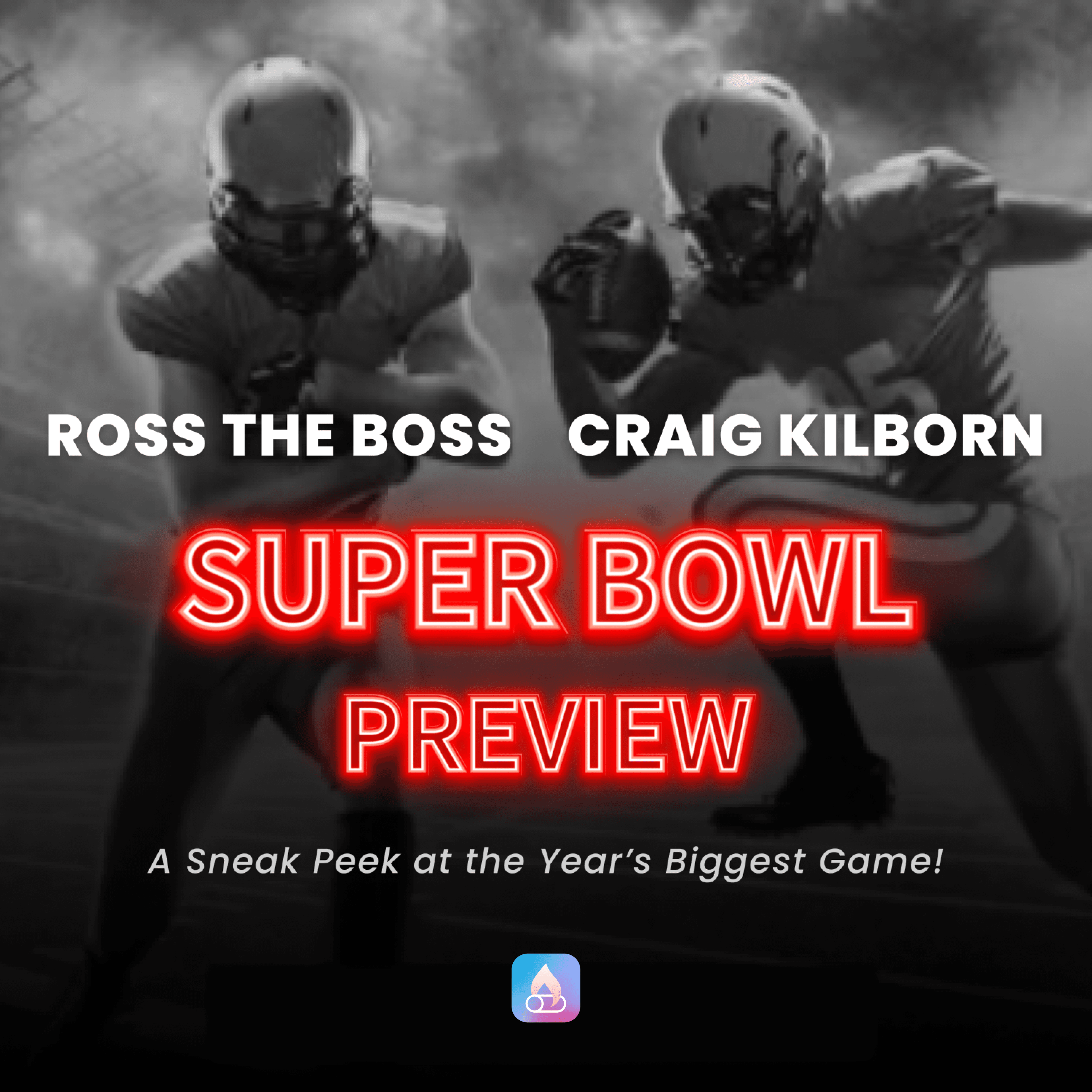 Super Bowl preview show with Craig Kilborn and Ross the Boss