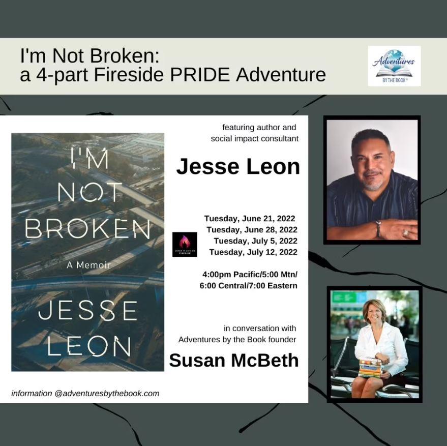 I’m Not Broken: I’m in Recovery: Author Jesse Leon