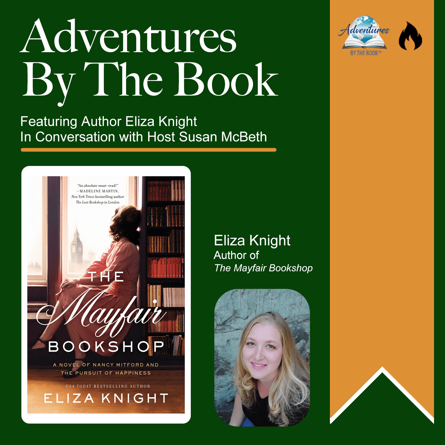 Author Eliza Knight: The Mayfair Bookshop