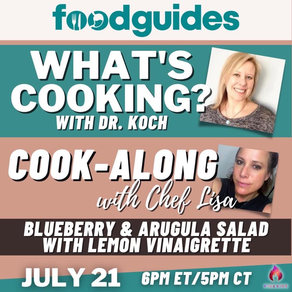 What's Cooking? with Dr. Koch | Blueberry & Arugula Salad w/Lem Vinaigrette
