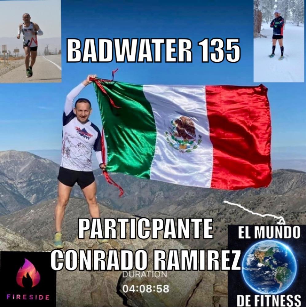 Badwater Particpante🏃🏻‍♂️ Conrado Ramirez