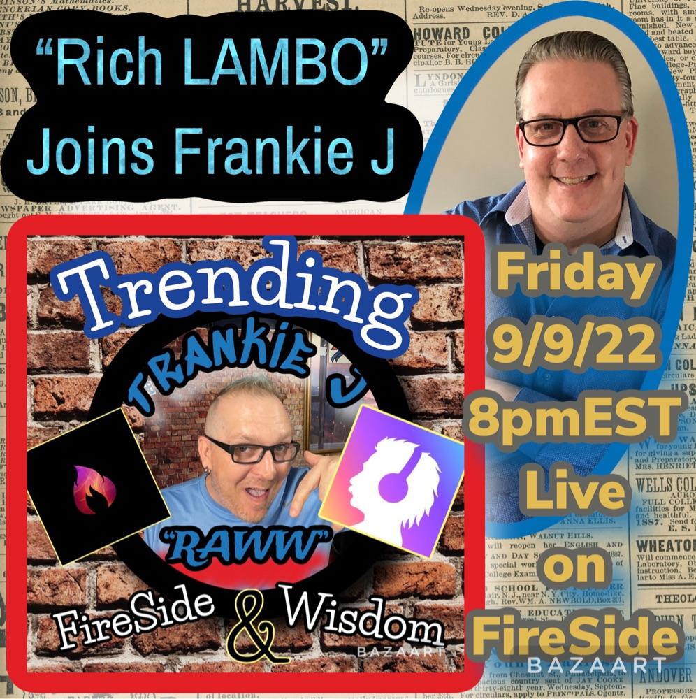 Long Time Friend and Famous Local Comedian ‘Rich Lambo” joins us !