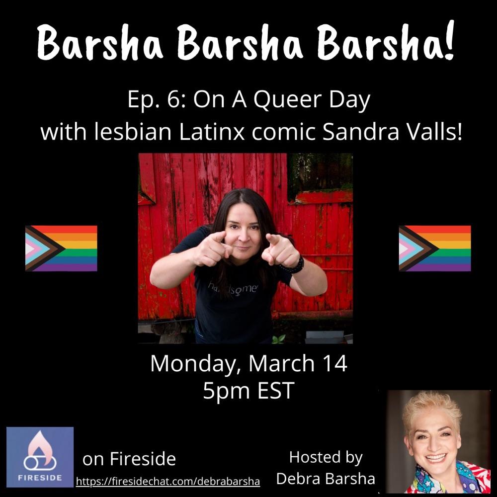 🏳️‍🌈 Ep. 6: On A Queer Day with comic Sandra Valls!