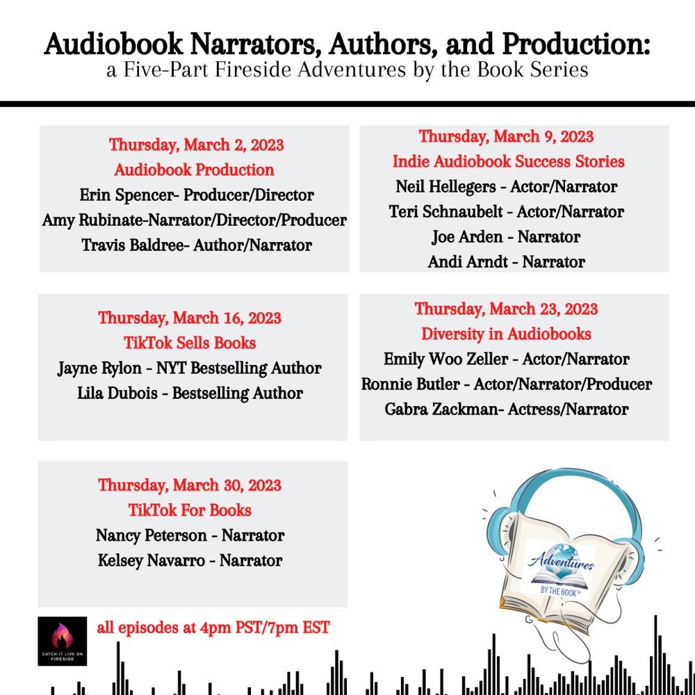 AudiobookNarrators, Authors and Production